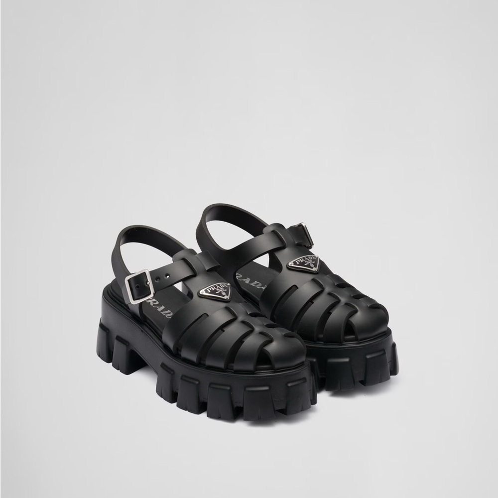 Prada Monolith Sandals